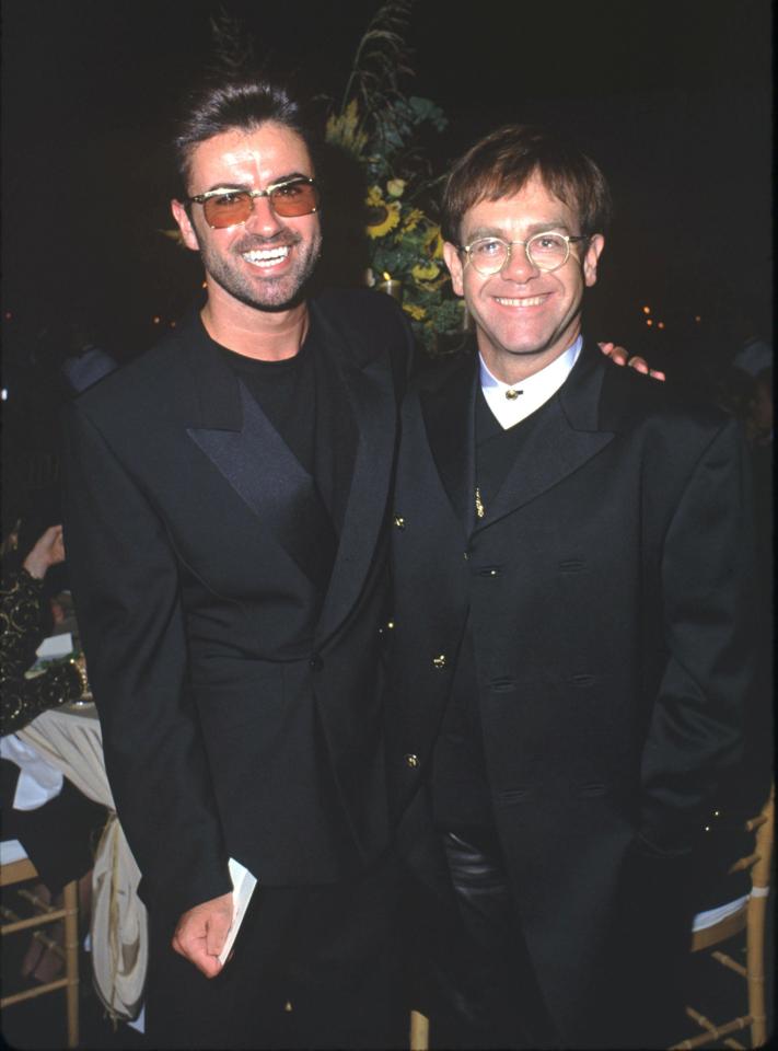  George Michael and Elton John became friends in the 1980s after Wham's hit Wake Me Up Before You Go Go