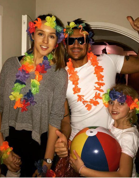 Peter Andre, Emily MacDonagh and Princess