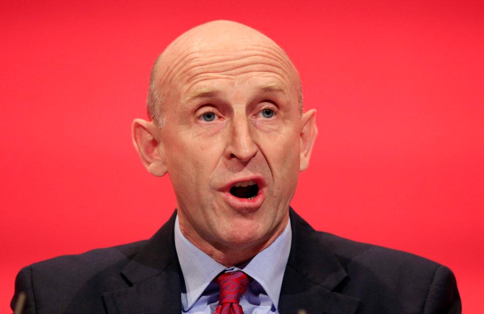  CRISIS... Shadow housing secretary John Healey blames Conservative governments