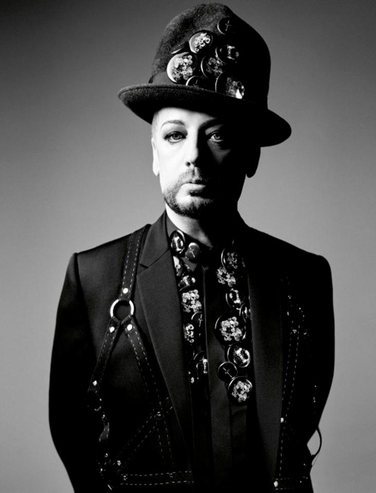  Eighties legend Boy George is known for speaking frankly about his life