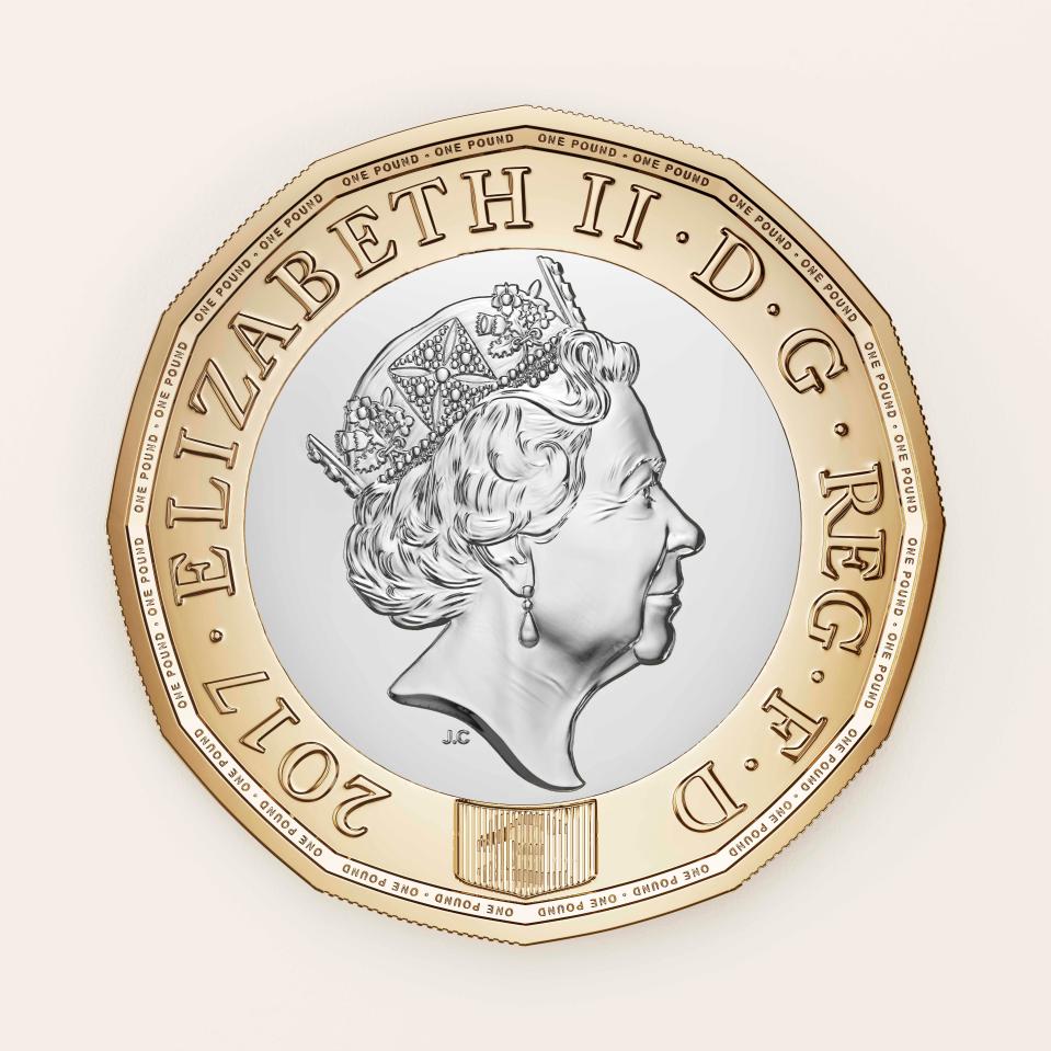  The Royal Mint said it wouldn't have been appropriate to have the breakfast on the other side of the Queen's head