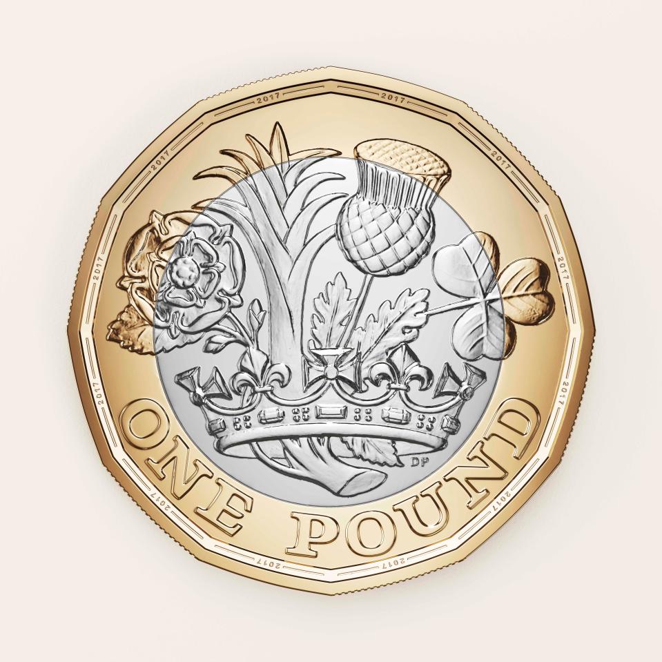  Despite the popular idea, the Royal Mint had to dismiss the breakfast design and instead went for a more traditional picture