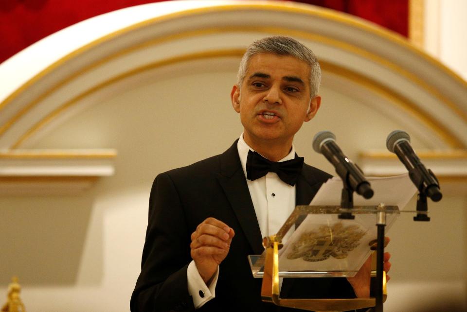  The London Mayor hosted ambassadors from over 100 countries in City Hall last night