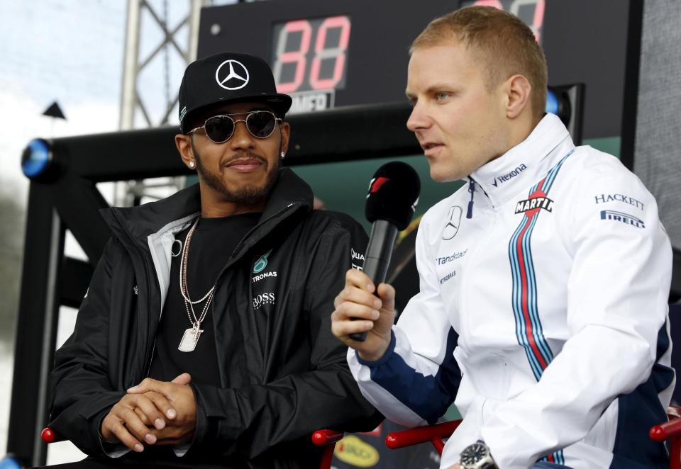  Bottas will now line up alongside Hamilton as a Mercedes driver