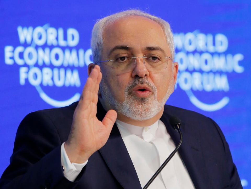  Iran's foreign minister Mohammad Javad Zarif said 'we can only rely on our own means of defence'