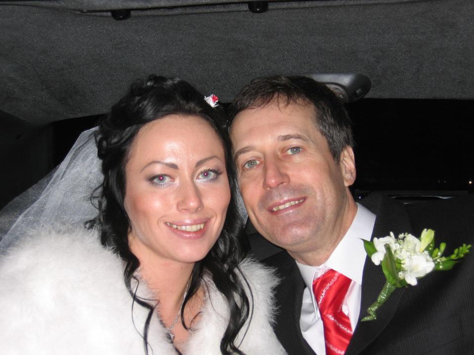  Doomed marriage . . . Ganna Ziuzina and Barry Pring at their 2007 wedding