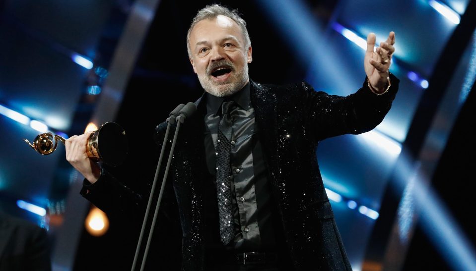  Graham Norton last week won a special recognition prize at the National TV Awards