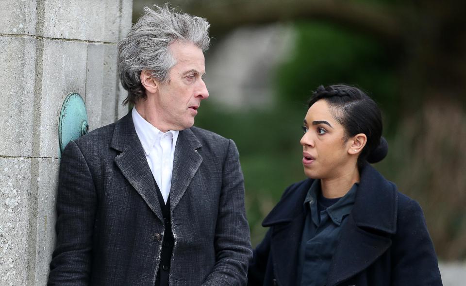  Pearl and Peter have been taking on time and space as The Doctor and Bill in the upcoming series