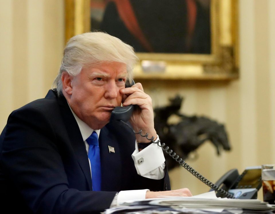  The US President was apparently angry about having to honour the refugee deal with Australia, pictured during the phone call