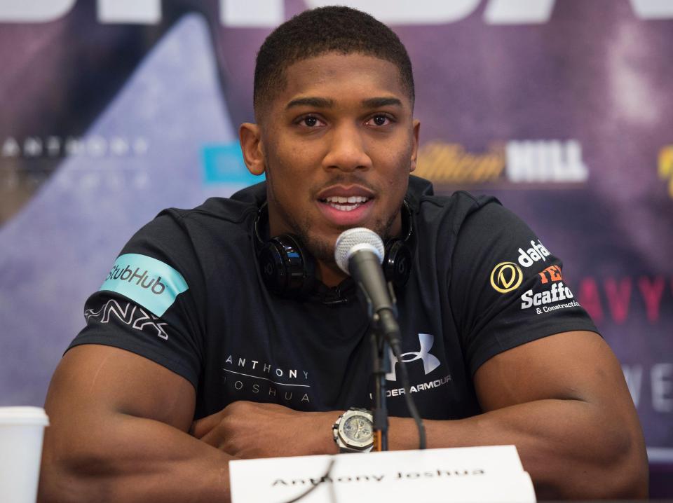  Joshua has been confident ahead of the mega-fight, while at the same time acknowledging the standard of his opponent