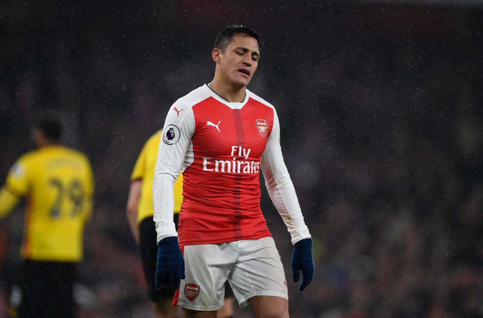 Alexis Sanchez is just one of a handful of top-class players at the Emirates