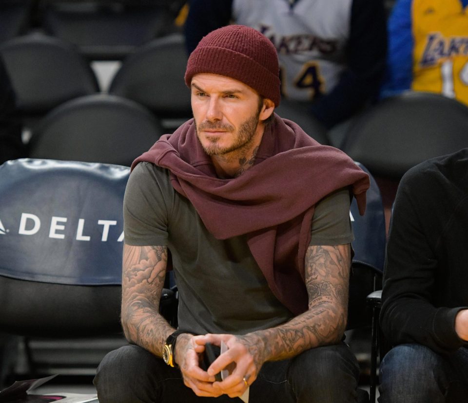  David Beckham has been embroiled in a email hack scandal