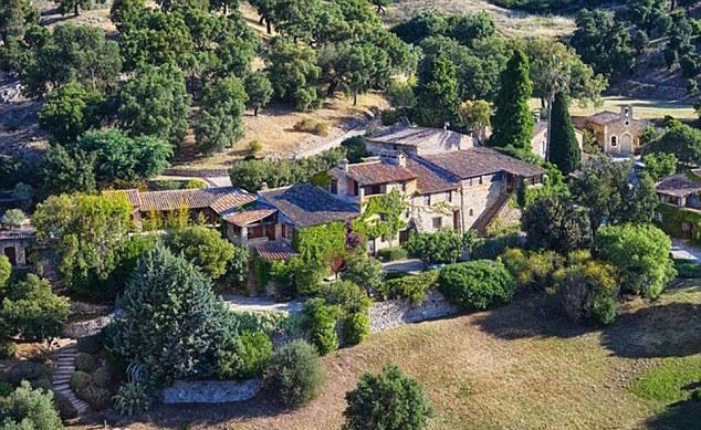 Johnny Depp's hamlet, near the village of Plan-de-la-Tour, France