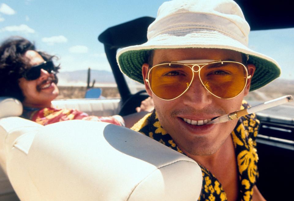 Depp played Thomspon in Fear and Loathing in Las Vegas