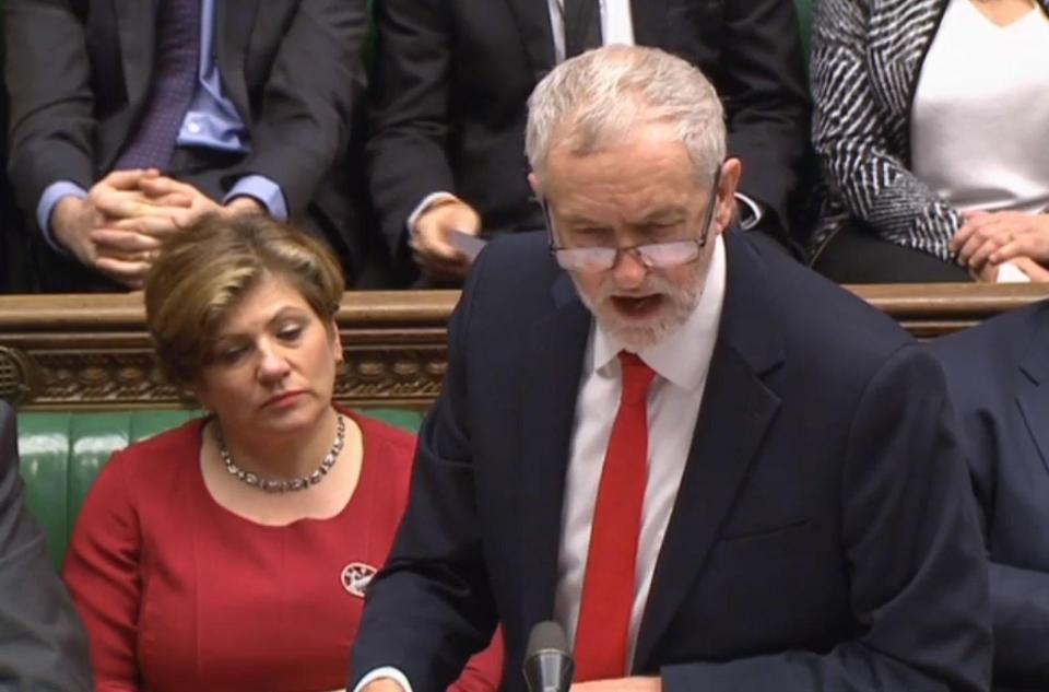  Jeremy Corbyn made a reference to Neville Chamberlain's "appeasement" with Hitler from 1938