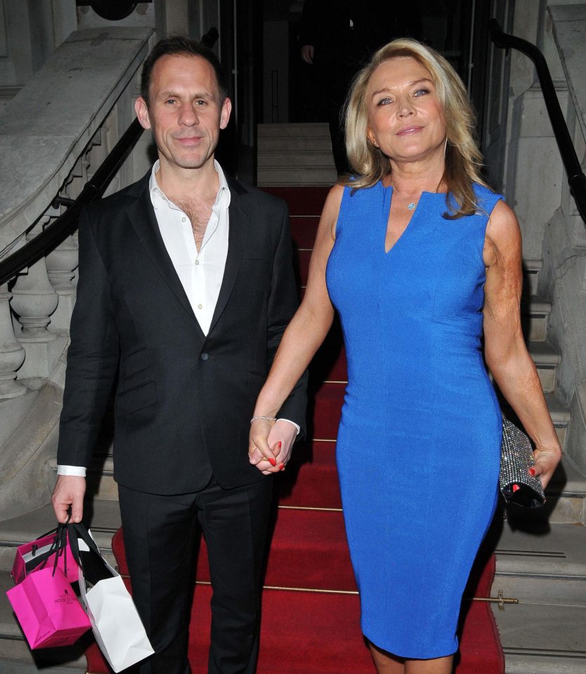 Amanda Redman with Damian Schnabel