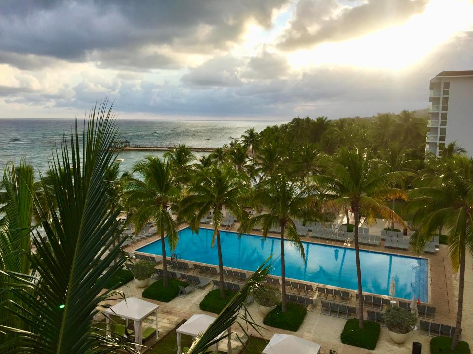  Hilton Rose Hall Jamaica at sunrise