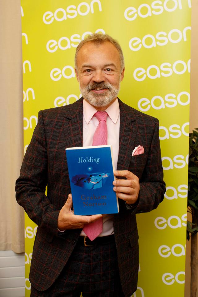  Graham Norton's debut book, murder mystery Holding received critical acclaim after being published last year