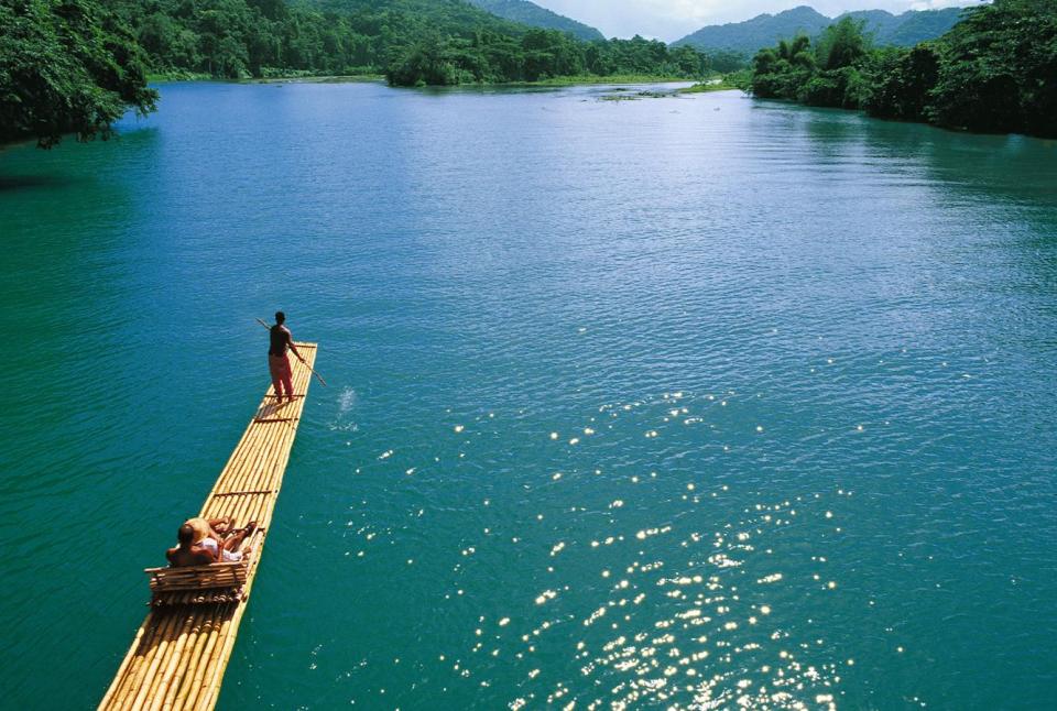  Rafting on the Martha Brae in Montego Bay