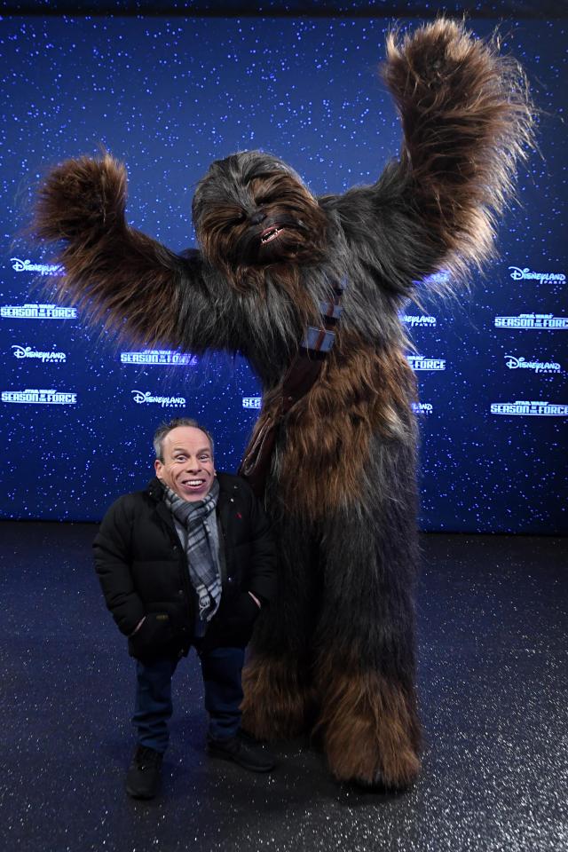  Warwick Davis, who played Wicket the Ewok in the original movies, still gets goosebumps when he hears the opening blast of the iconic John Williams theme