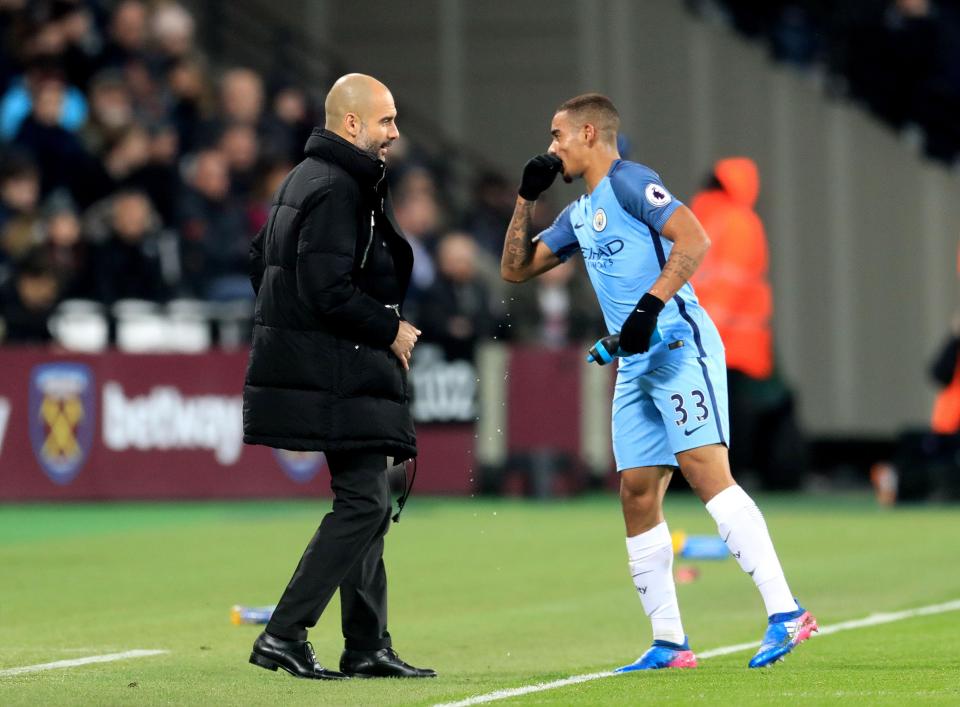 Pep Guardiola phoned Gabriel Jesus up and this was enough to push through move