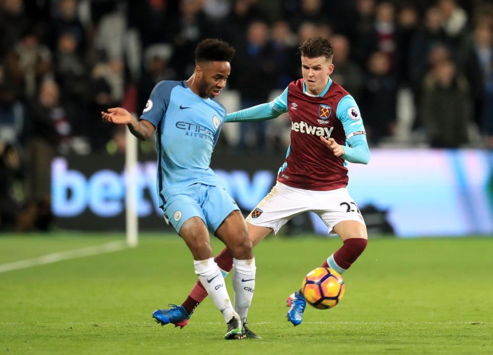 Sam Byram has been out of action for West Ham with a torn hamstring