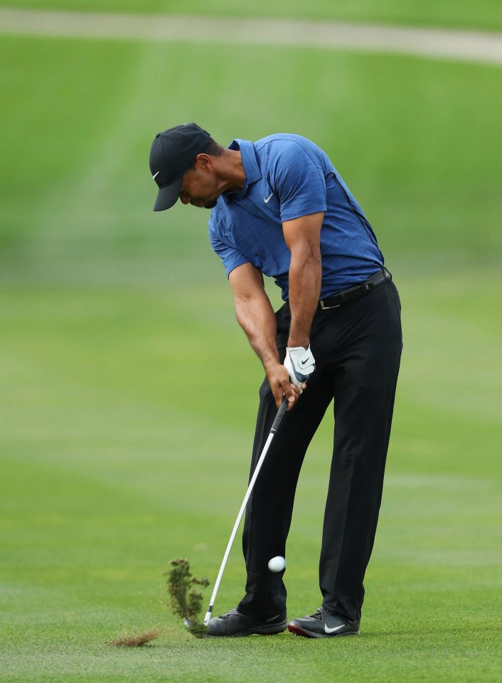  Tiger Woods was way off form with an opening round of 77