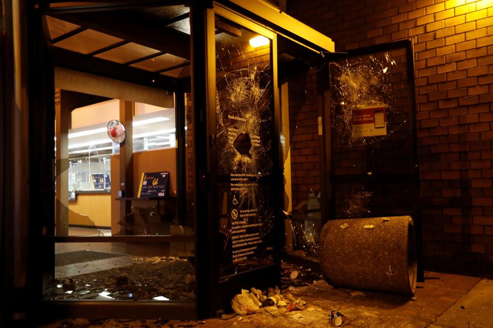  Banks were targeted by the rioters