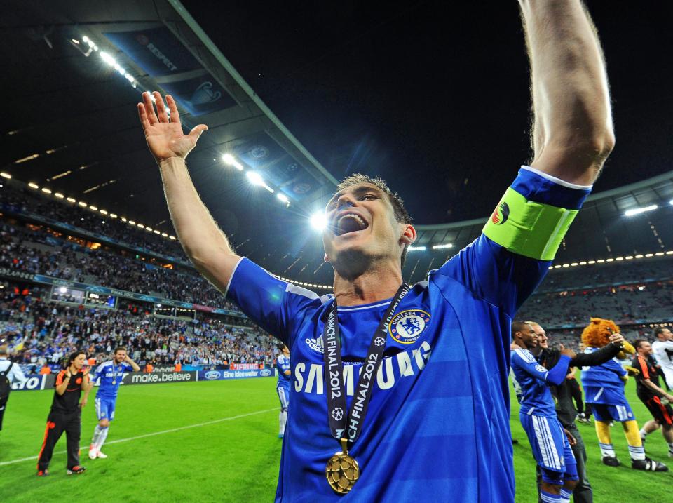  Frank Lampard is best remembered for his heroics with Chelsea