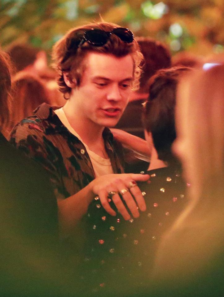  Birthday boy Harry celebrating at Cafe Habana in Malibu