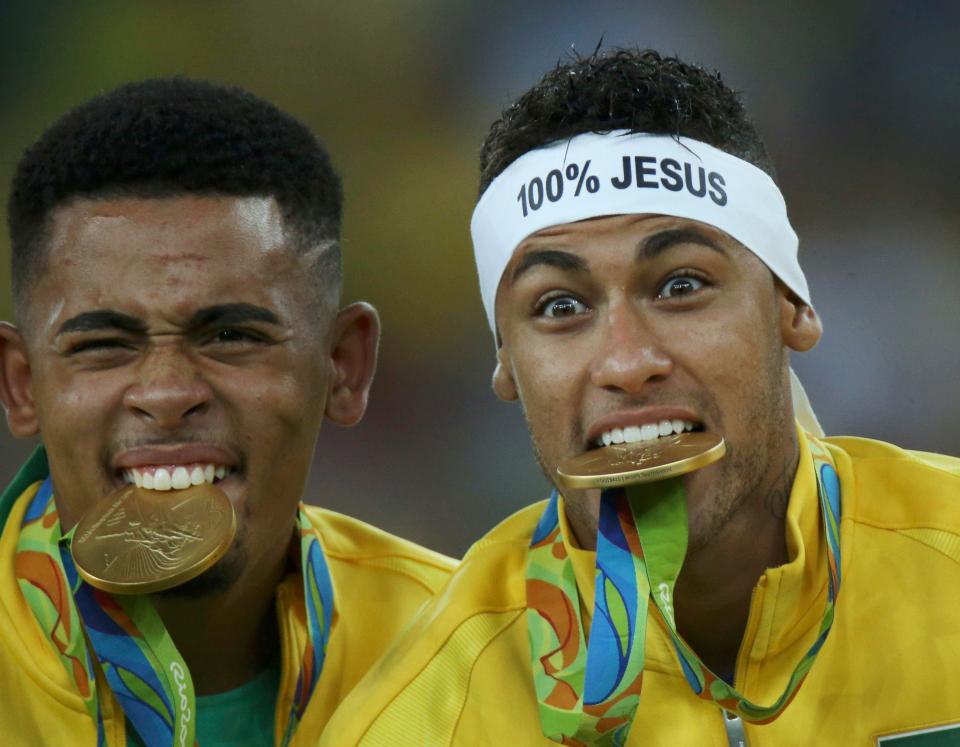  Jesus won Olympic gold with Neymar in Rio last year