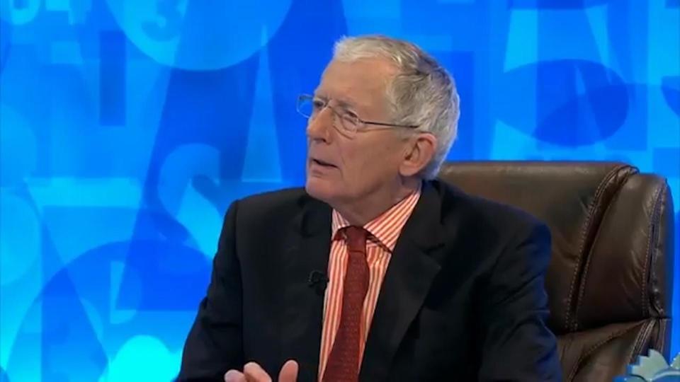  Host Nick Hewer told her to "wash her mouth out with soap"