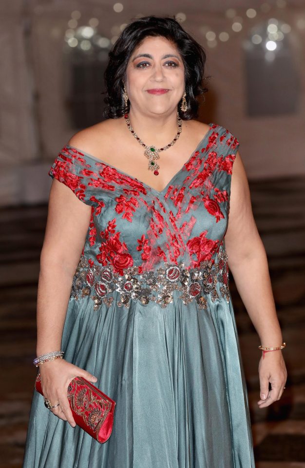  Film director Gurinder Chadha was at the big royal event