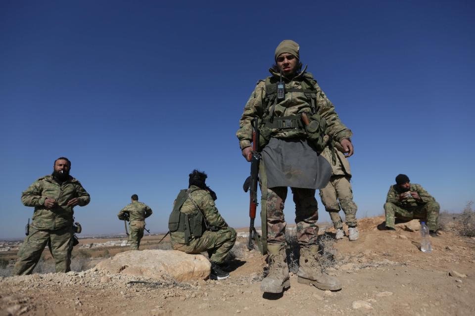  Turkish militia have pinned their hopes on embedded Russian troops being able to broker good relations between the two armies