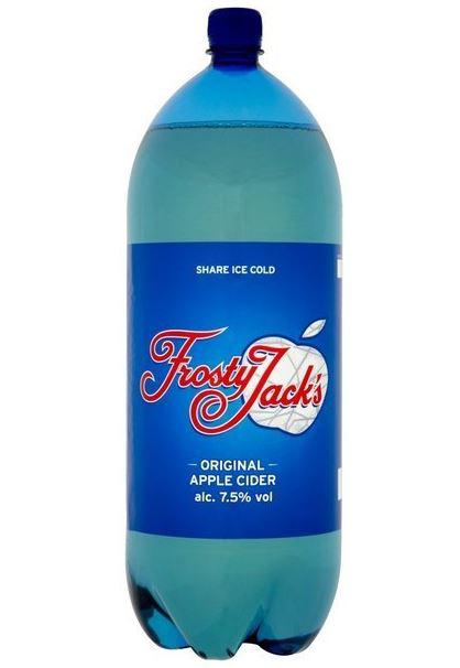 Street drinkers and children accounted for nearly all sales of ciders like Frosty Jack's, low in price but high in strength