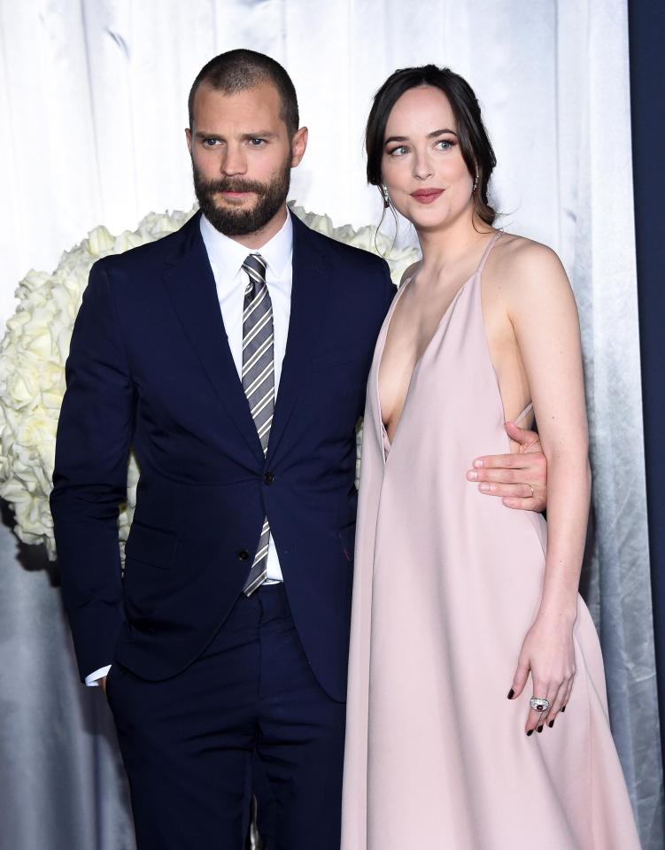  Dakota Johnson has revealed that she had to drink whiskey before doing any sex scenes with Jamie Dornan