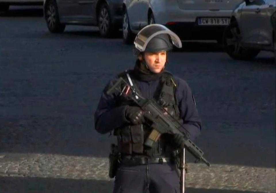  The French Interior Ministry said a "grave security event" was underway