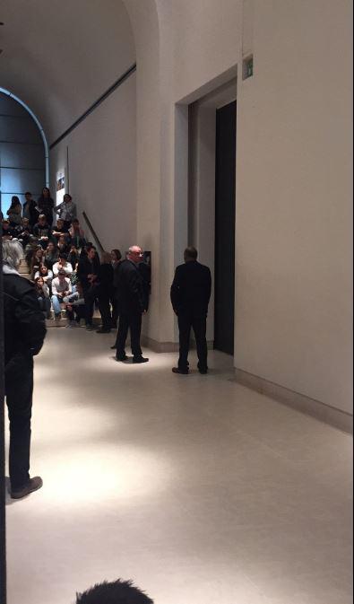  Tourists were kept inside the Louvre while the incident was ongoing