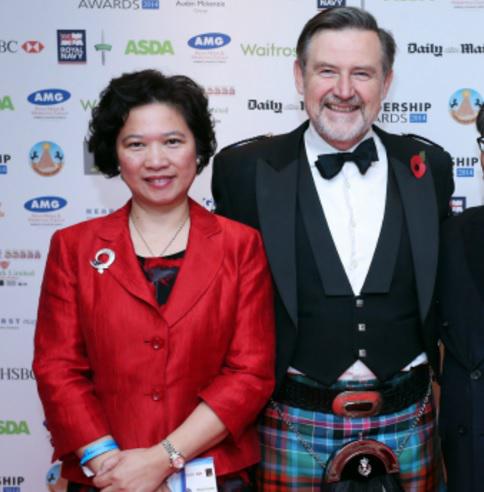  Christine Lee and Labour MP Barry Gardiner are said to be close