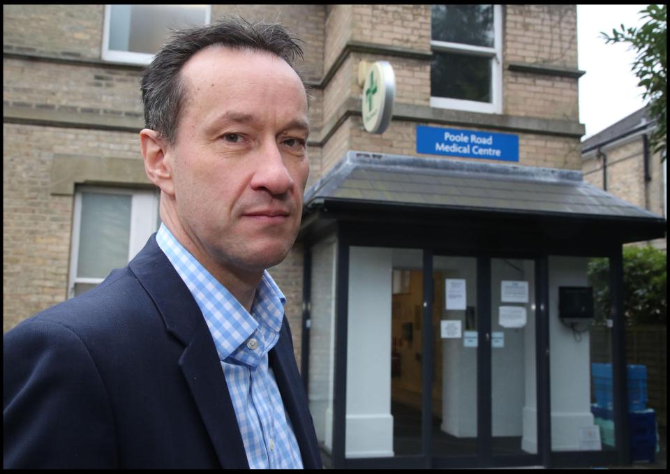  Dr Tim Alder has launched a new private service at his NHS surgery so patients can pay to skip the four-week wait for an appoitment