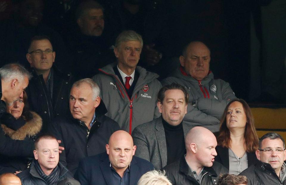  He has to sit with Chelsea fans in order to be near the dugout and the dressing rooms