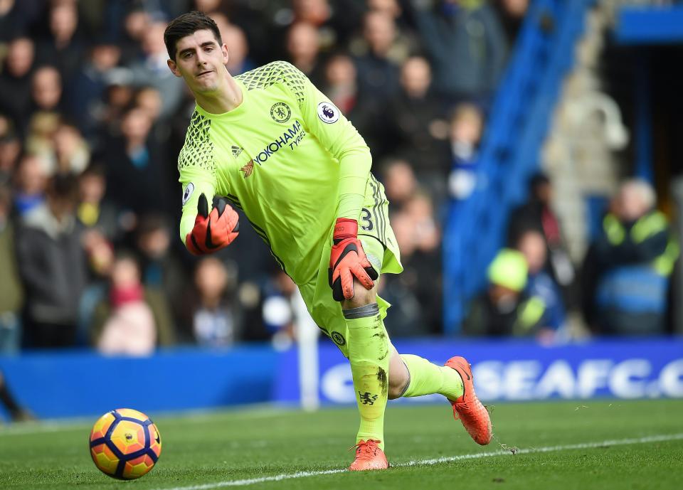  Chelsea stopper Thibaut Courtois could be on his way to Real Madrid in the summer