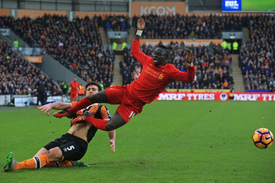  Even with Sadio Mane back in the starting XI, Liverpool struggled to break Hull down