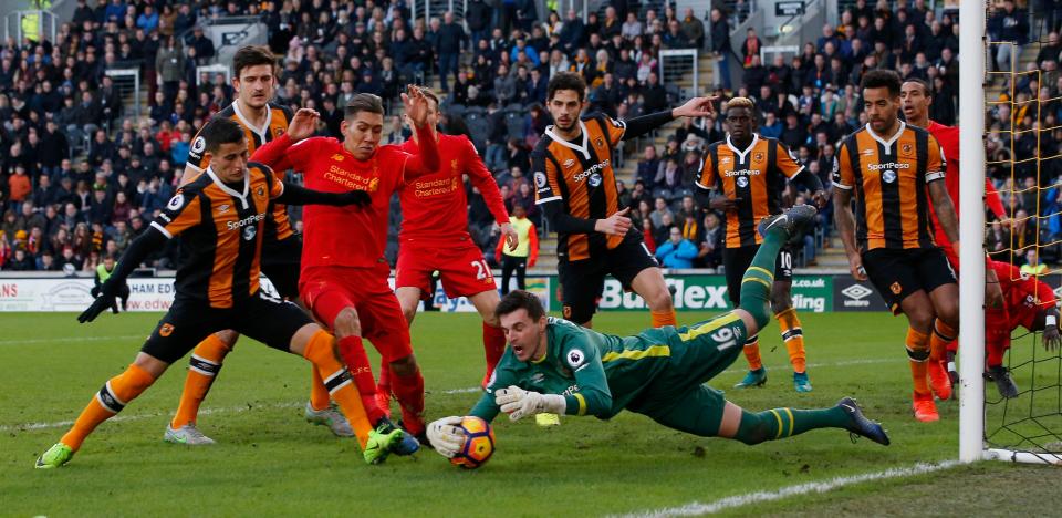  Liverpool were continually frustrated by Hull's stubborn defence