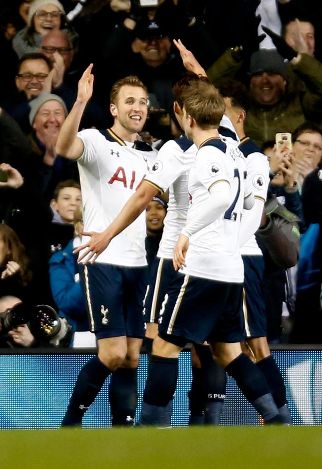 Tottenham are three points ahead of Arsenal in the table and nine behind leaders Chelsea