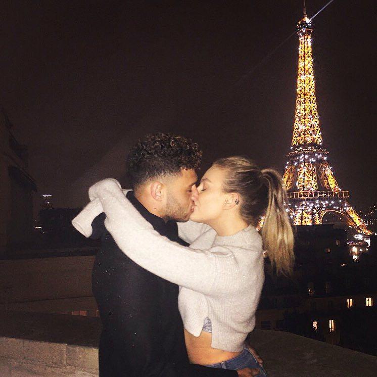  Just hours before Zayn's ex Perrie Edwards uploaded this romantic pic with her new man Alex Oxlade-Chamberlain