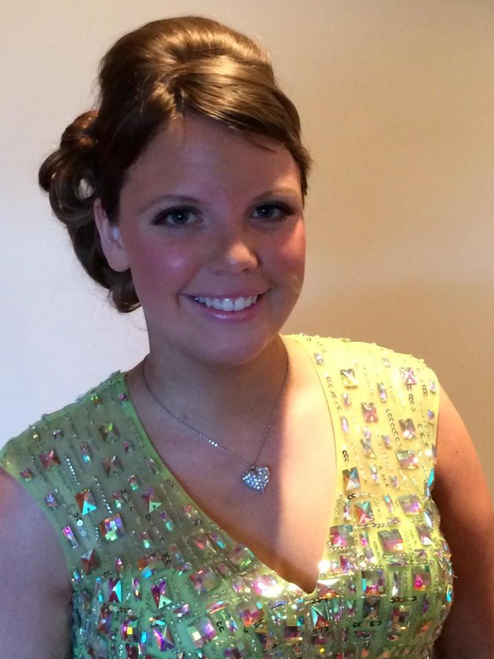 Emma Sim, pictured at her prom, tragically died just 17 after battling a brain tumour for two years