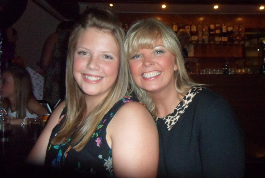 Heather Sim with daughter Emma who died after doctors failed to diagnose her headaches as brain cancer