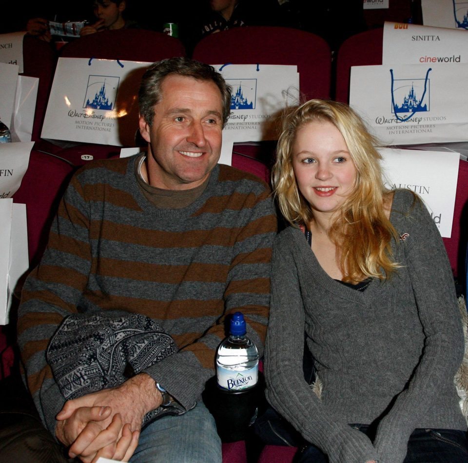  Mark with Maddy in 2009 before her illness