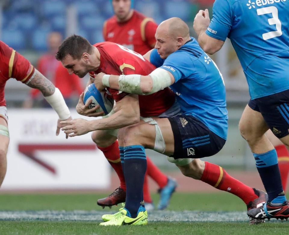  Warburton looked back to his best in the win over Italy